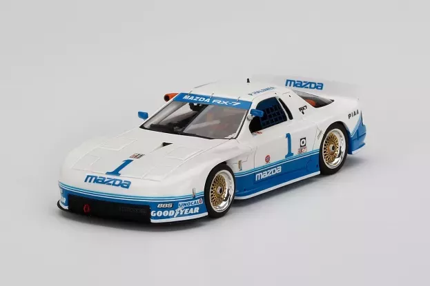 Truescale Mazda Rx-7 Gto N 1 Winner Imsa 250km Mid-ohio 1990 P.halsmer 1:43 TSM430458